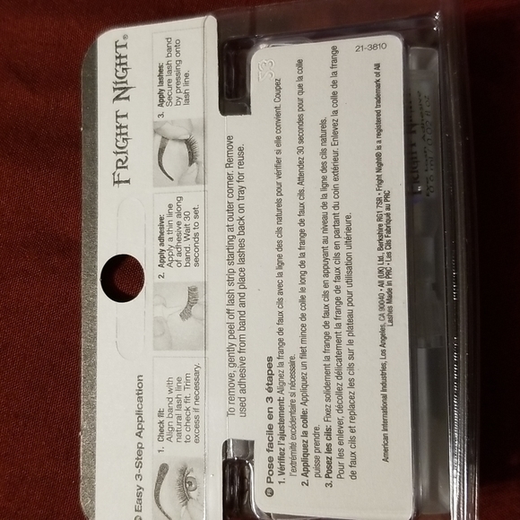 Lot of 7 Packages Faux Eye Lashes Ardell & Wet n Wild- Twilight, Unicorn & Black - Picture 11 of 12